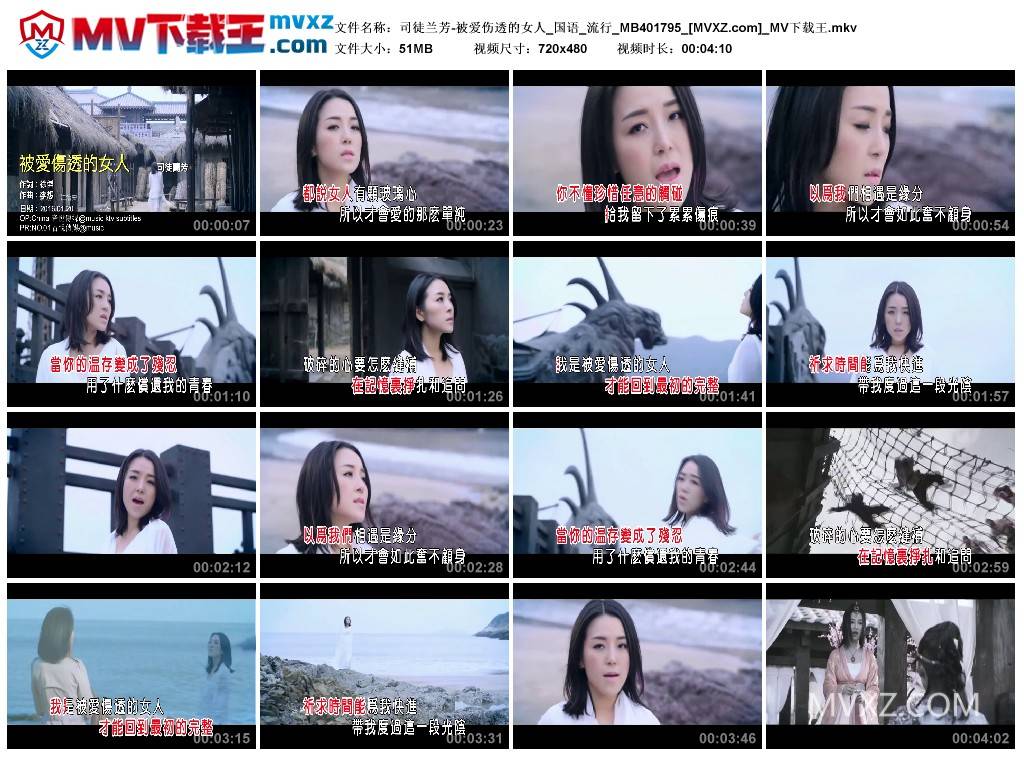 司徒兰芳-被爱伤透的女人_国语_流行_MB401795